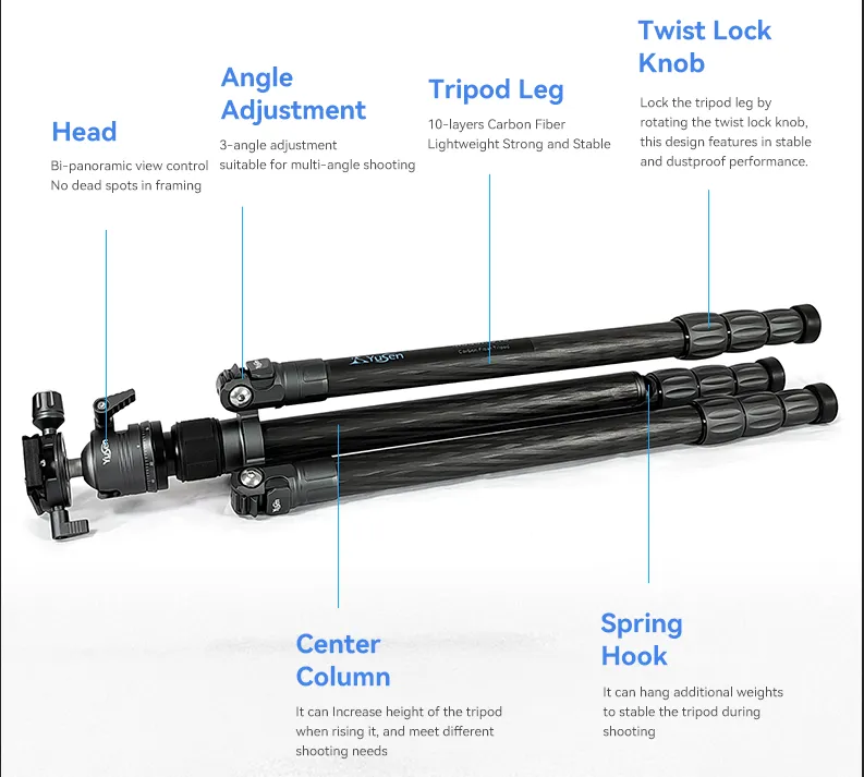 专业碳纤维三脚架