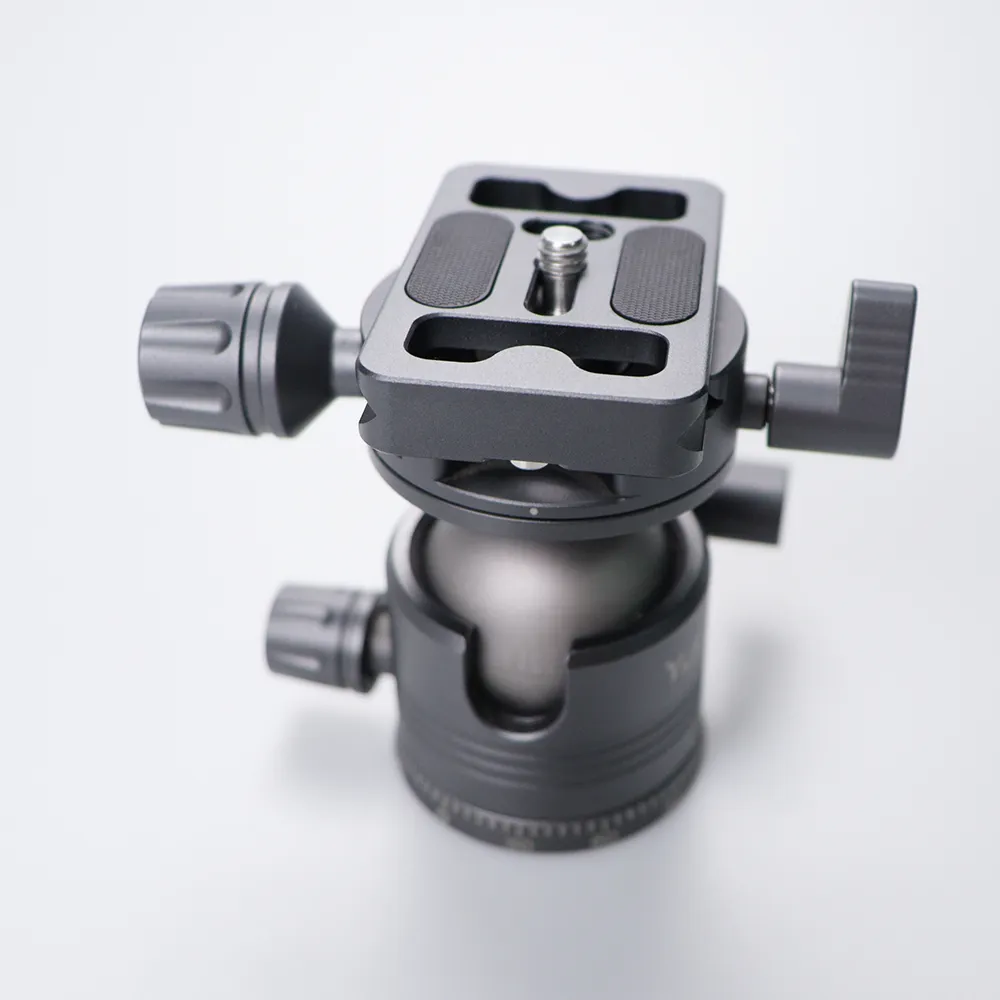 CNC 360°球头轻质铝合金相机三脚架头