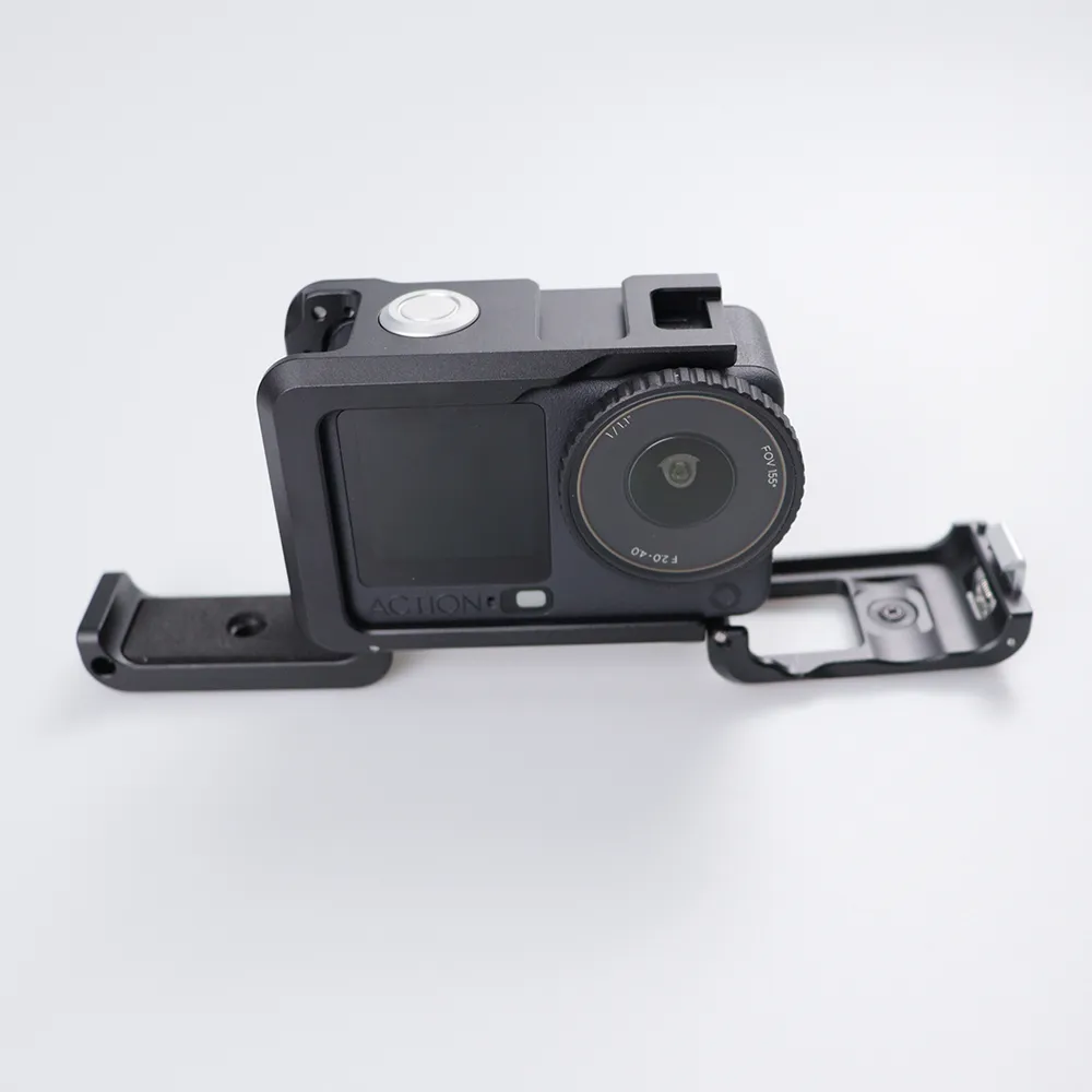 DJI Osmo Action 6兔笼, 多功能保护金属外壳带冷鞋安装