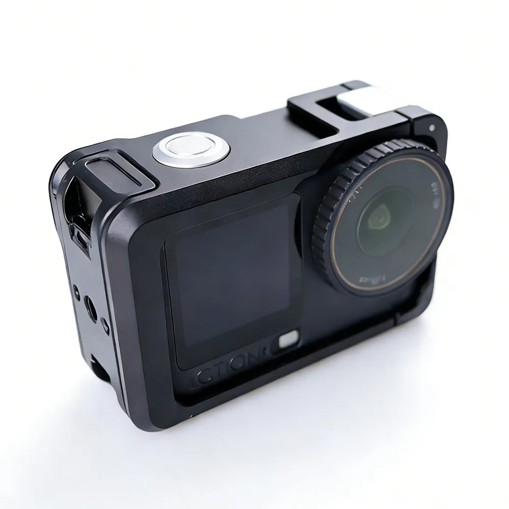 DJI Osmo Action 6兔笼, 多功能保护金属外壳带冷鞋安装