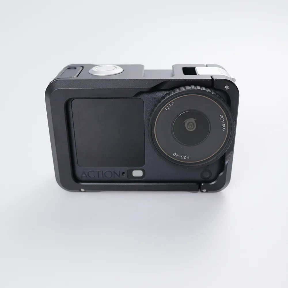 DJI Osmo Action 6兔笼, 多功能保护金属外壳带冷鞋安装