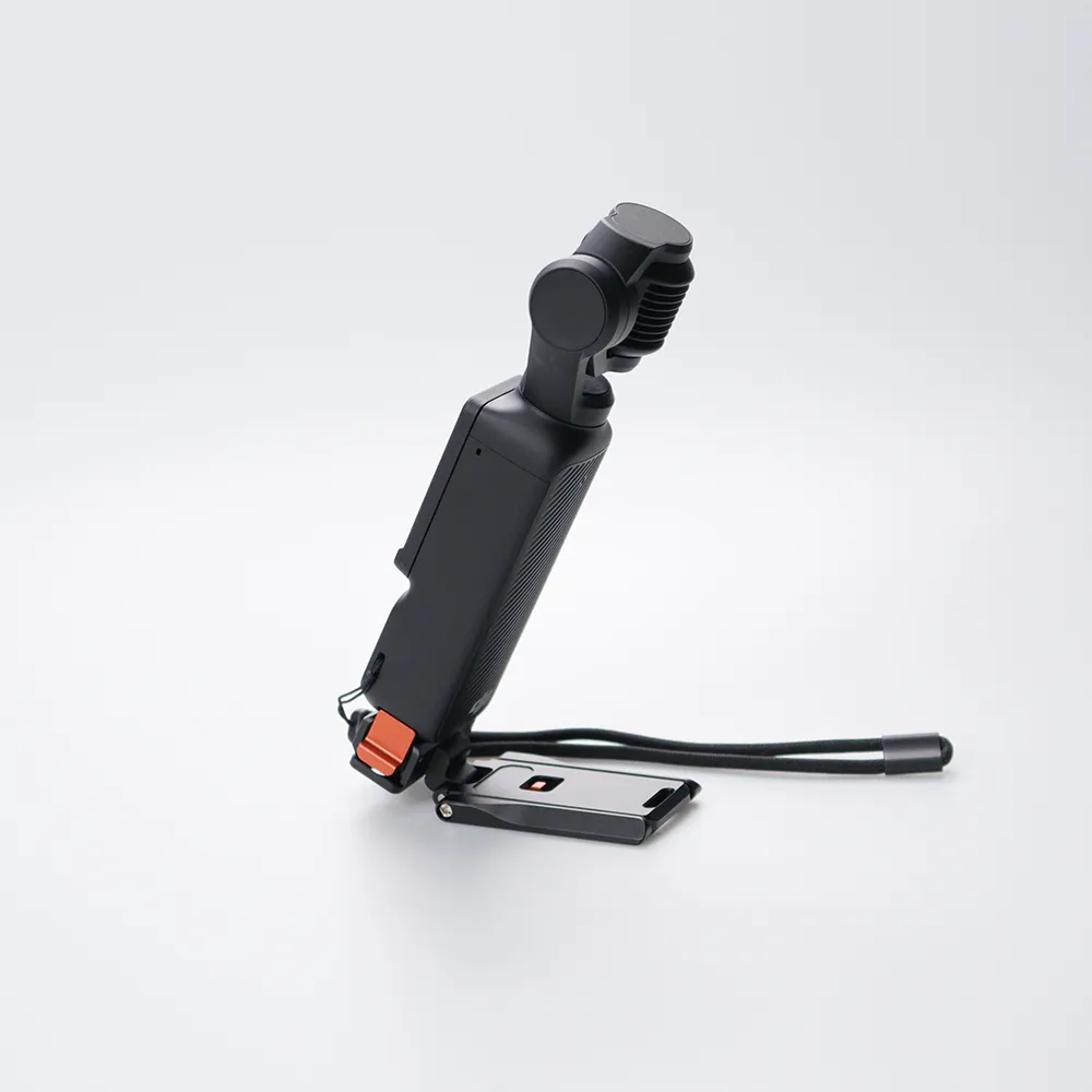 适用于DJI Osmo Pocket 3和Pocket 4的磁吸支架，带双爪和挂钩轻量级Vlog配件