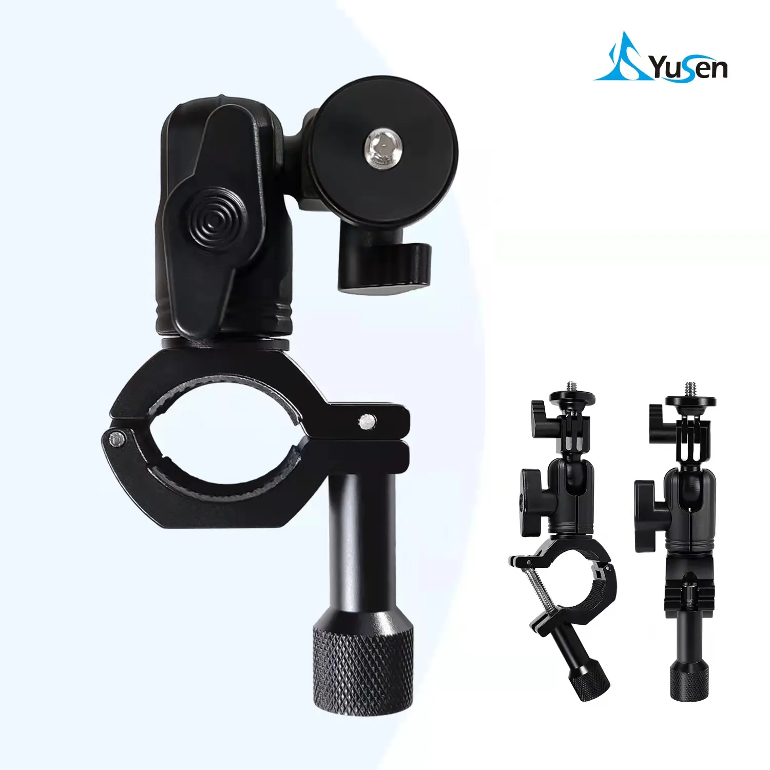 用于GoPro/DJI/Inasta运动相机手机自行车夹摩托车夹具安装夹