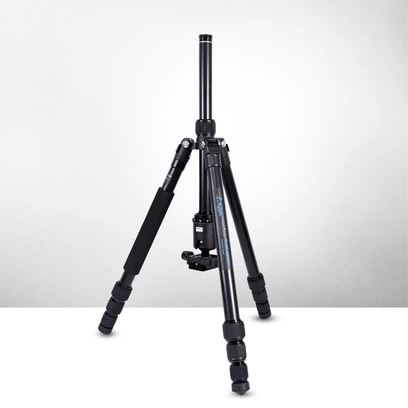 铝制相机三脚架可拆卸腿可转换为单脚架耐用的DSRL三脚架套件，带CNC 360°球头套件三脚架