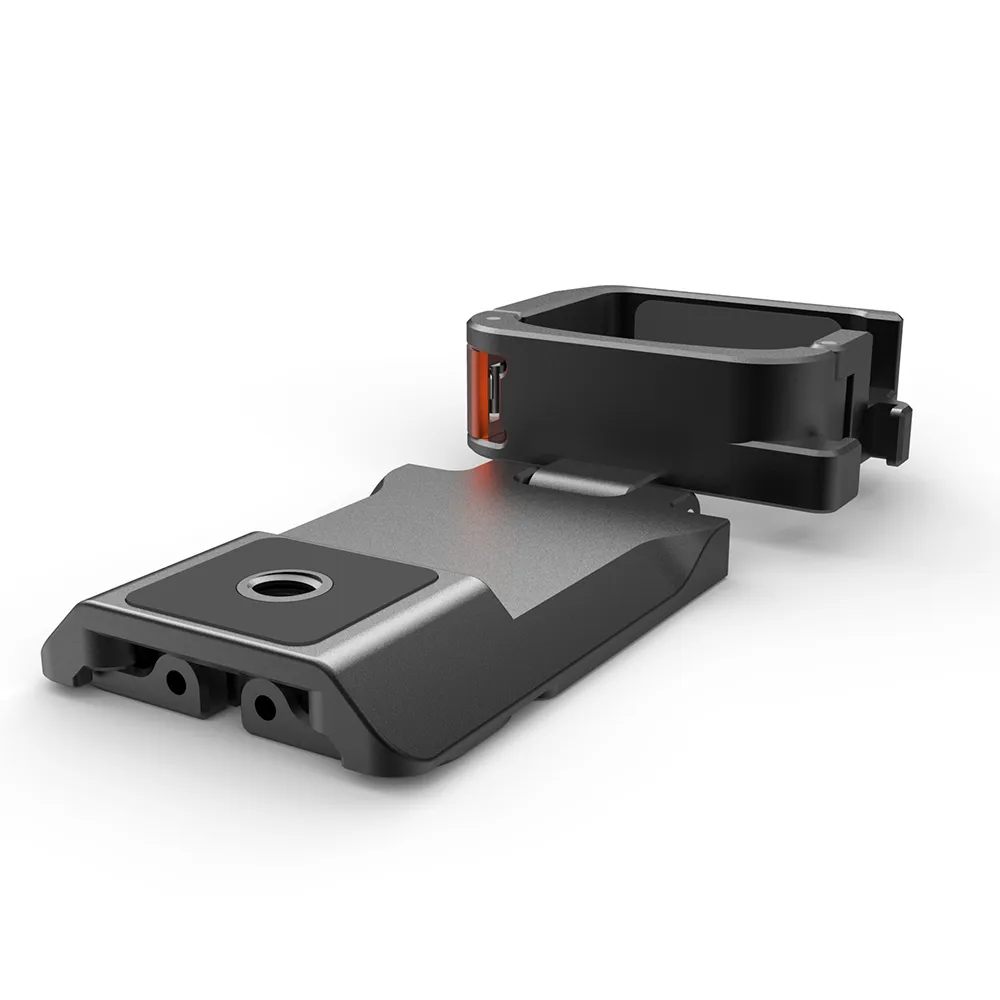 Magnetic Cage Mount for DJI Osmo Pocket 3/4/4 Pro, Arca, DJI & GoPro Quick Release, Cold Shoe, 1/4"-20 Thread
