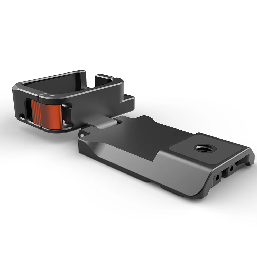 Magnetic Cage Mount for DJI Osmo Pocket 3/4/4 Pro, Arca, DJI & GoPro Quick Release, Cold Shoe, 1/4"-20 Thread