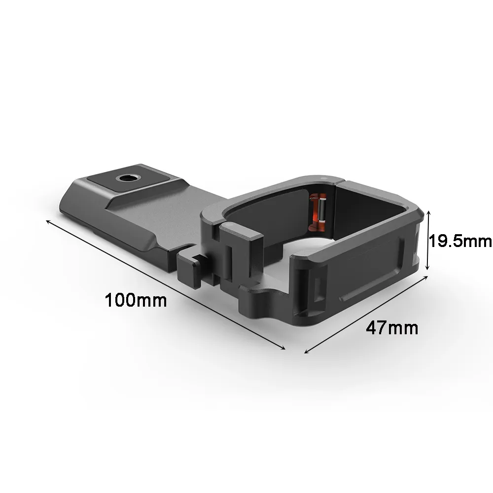 Magnetic Cage Mount for DJI Osmo Pocket 3/4/4 Pro, Arca, DJI & GoPro Quick Release, Cold Shoe, 1/4"-20 Thread